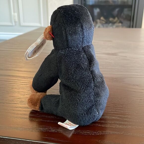 Ty Original Beanie Baby Congo the Gorilla Excellent Condition NWT PVC Pellets - Picture 3 of 6
